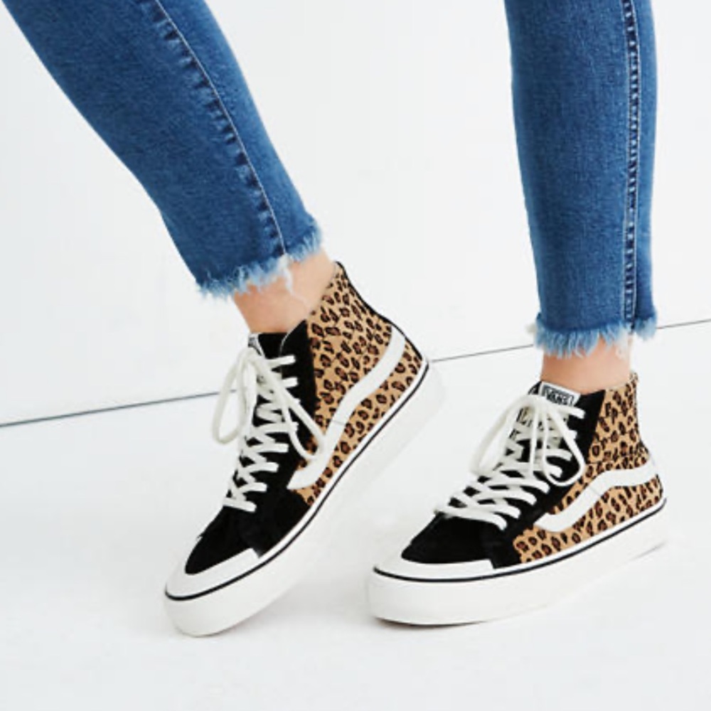 cheetah print vans